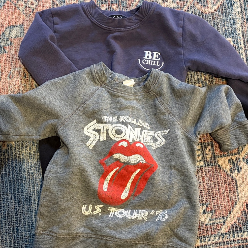 2 Toddler Sweatshirts